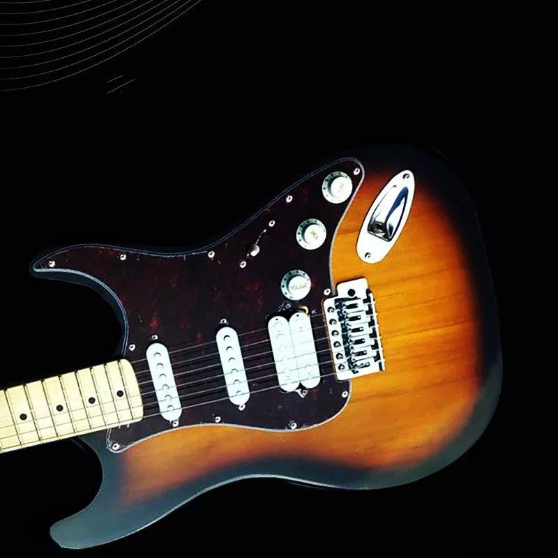Genuine Electric Guitar ST Lightning Style for beginners in multiple colors