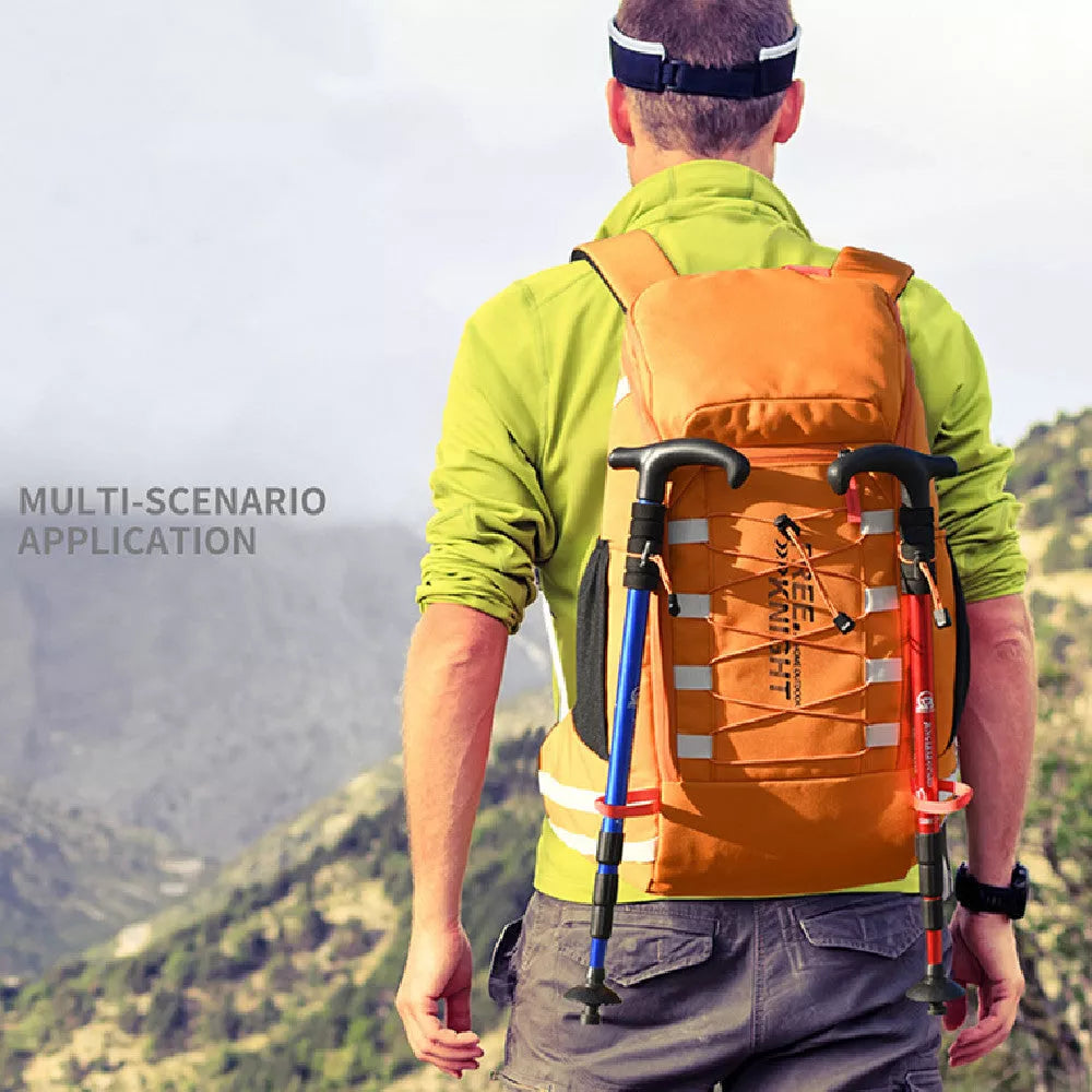 40L unisex outdoor backpack in various colors for hiking and cycling