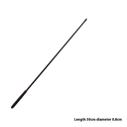 A straight resin measuring pointer for sewing and dressmaking tasks.