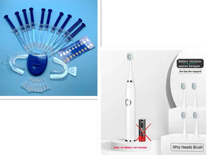 Radiant Smile Teeth Whitening Kit with LED light technology for professional-grade home whitening