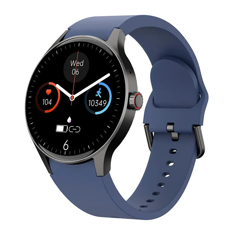 Smart watch for blood sugar monitoring with heart rate tracking on 1.43 inch AMOLED screen