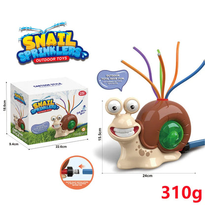 Colorful outdoor water sprinkler toy with cactus-shaped design for kids to enjoy in the backyard