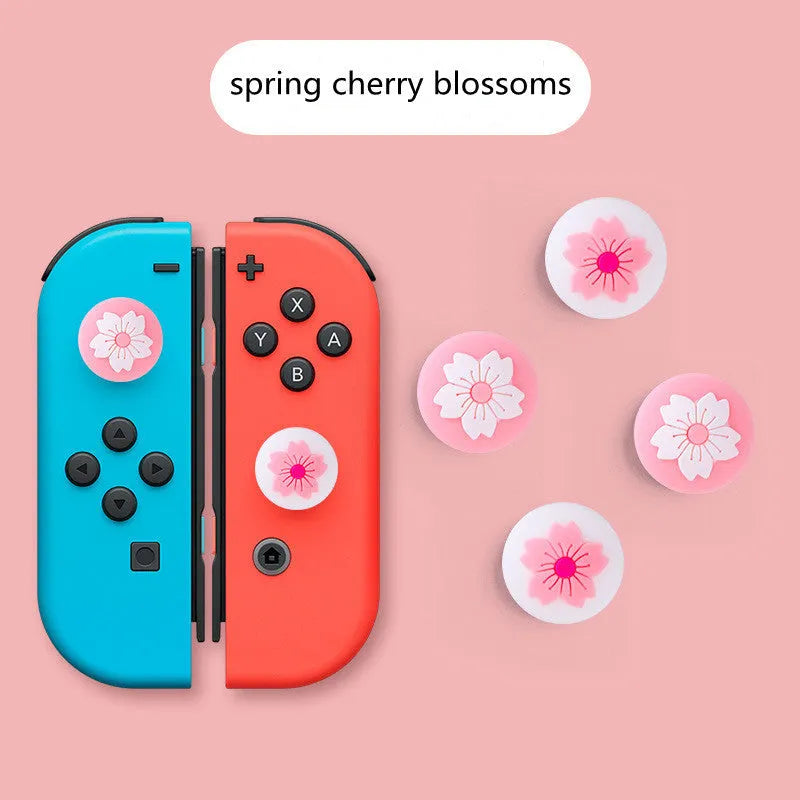 Nintendo Lite silicone rocker caps in assorted colours protecting Joycon controls
