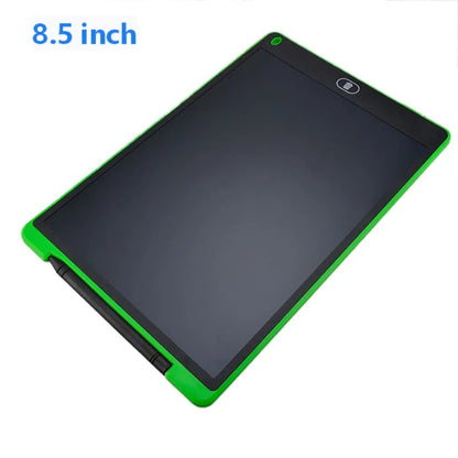 LCD handwriting board for children in black, blue, green, or red with stylus pen and clear button
