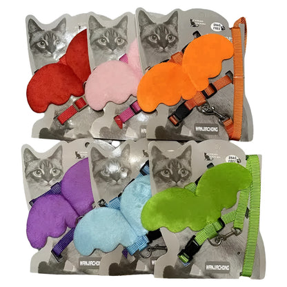 Universal pet chest strap in six colours for hands-free dog walking and cat outings