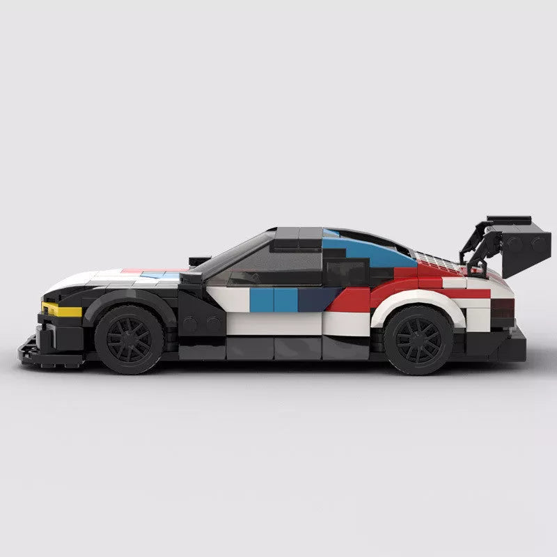 MOC Building Blocks Compatible with M4GT3 Racing Car for Youth Assembly