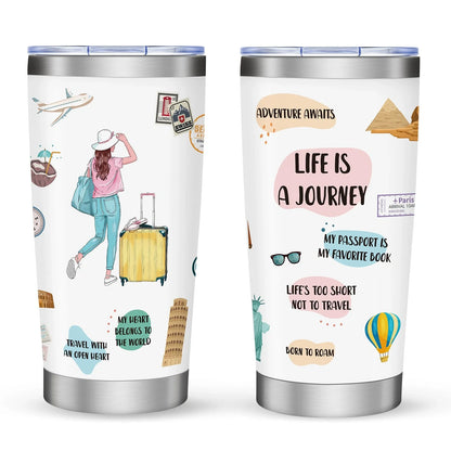 20oz Stainless Steel Car Cup Holder with Leak-Proof Lid and Secure Fit in Vehicle Cup Holder