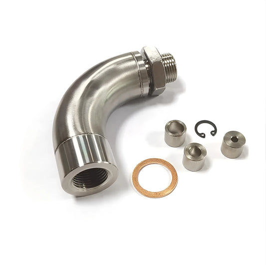 Car M18 x 1.5 temperature sensor adapter flow valve gas flow cross over sub fitting