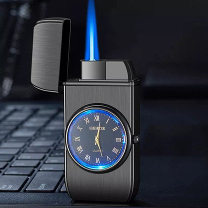 Windproof Torch Lighter Watch with light feature in various finishes