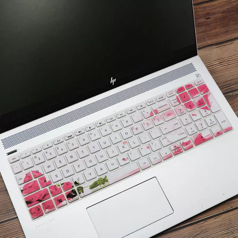 15.6-inch silicone keyboard film for HP Light and Shadow Wizard 4th Generation laptop in various colors