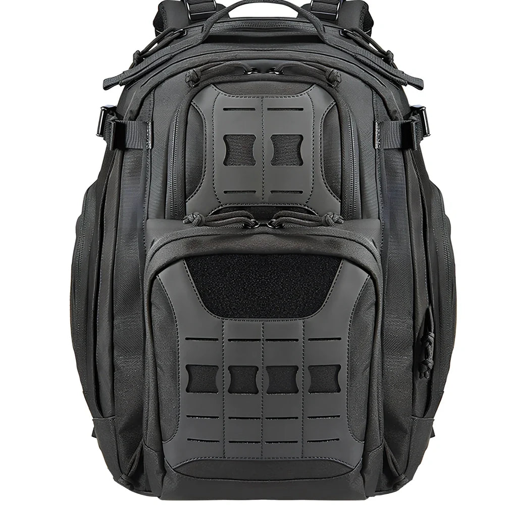 45-litre camouflage tactical backpack with 600D polyester construction for mountain climbing