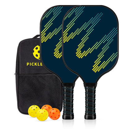 High density fibreglass table tennis racket with a single red rubber surface for outdoor sports.