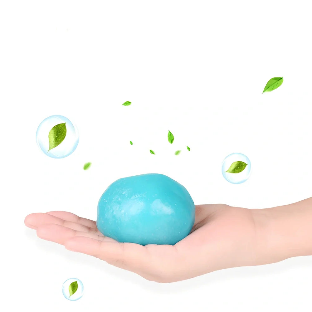 Car cleaning soft gel for removing dust from air vents and narrow dashboard gaps