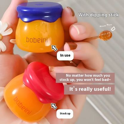 Vaseline blueberry pomegranate lip balm 9g pot with small application brush