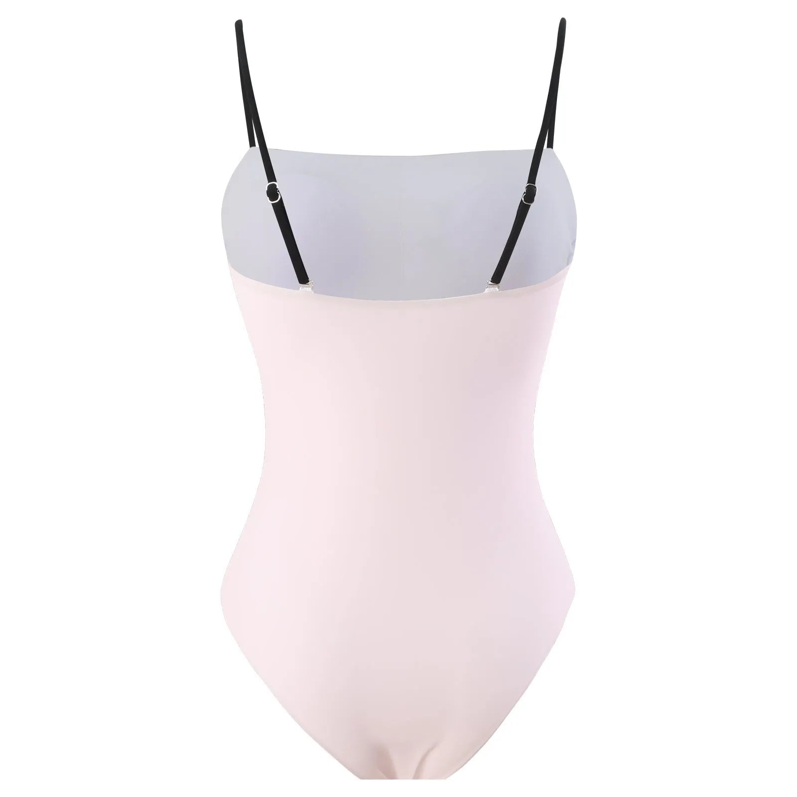 Women's two-piece bikini swimsuit with attached tulle skirt in polyester fabric