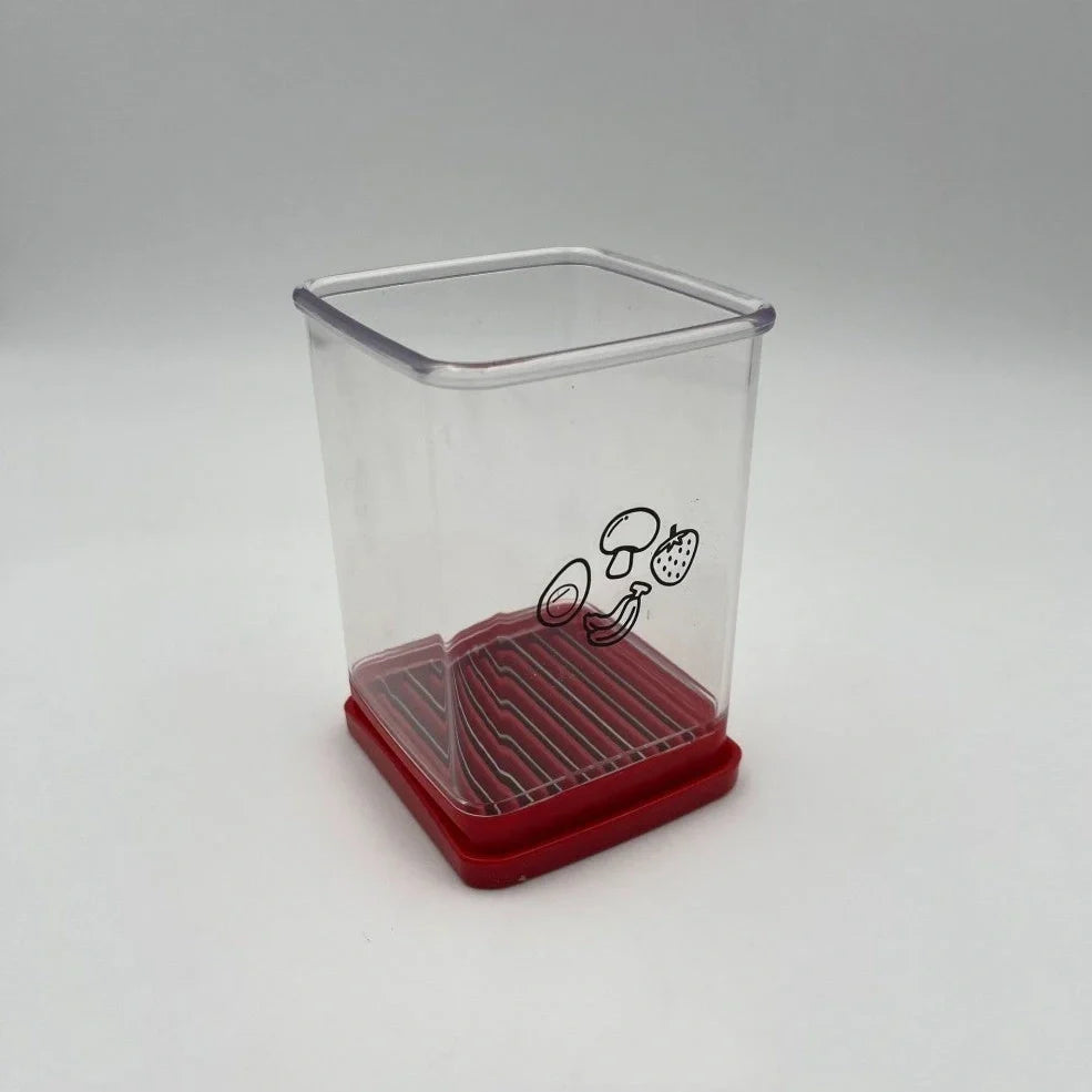 Chef Cup fruit and vegetable fast slicer in 7.6cm base with stainless steel blades for 5mm cuts