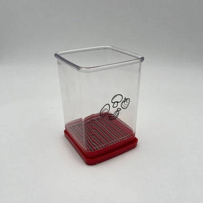 Chef Cup fruit and vegetable fast slicer in 7.6cm base with stainless steel blades for 5mm cuts