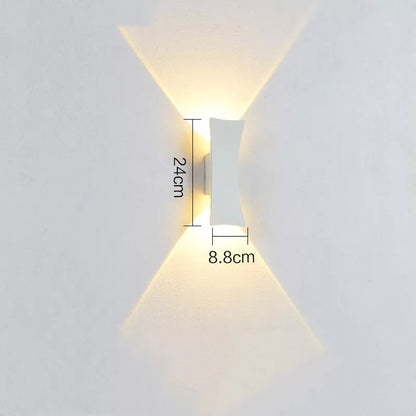 Modern waterproof outdoor wall lamp for garden and villa lighting