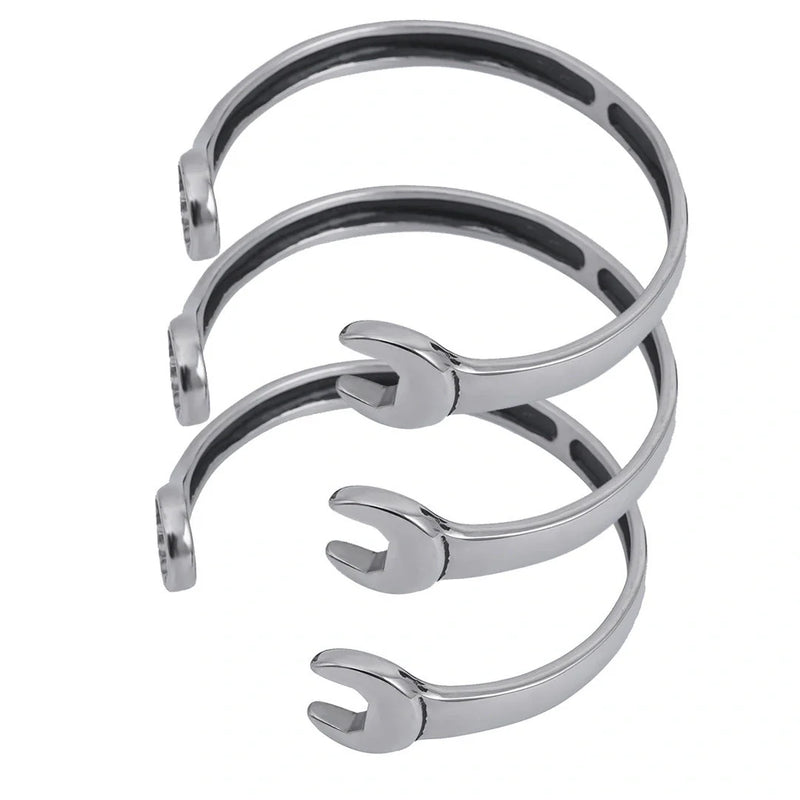 Hhomeenjoy Stylish Stainless Steel Personalized Wrench Bracelet