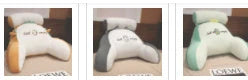Adjustable ergonomic reading pillow with breathable fabric and detachable cover for comfortable support and easy cleaning