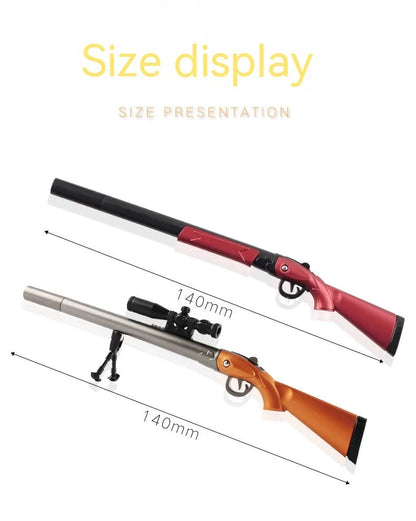 Marvel Chicken 98K sniper rifle modeling gel pen with 0.5mm point and plastic construction