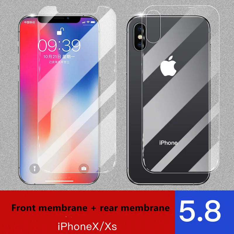 Tempered glass screen protector for iPhone 11 Pro Max with 10D explosion-proof and anti-fingerprint features