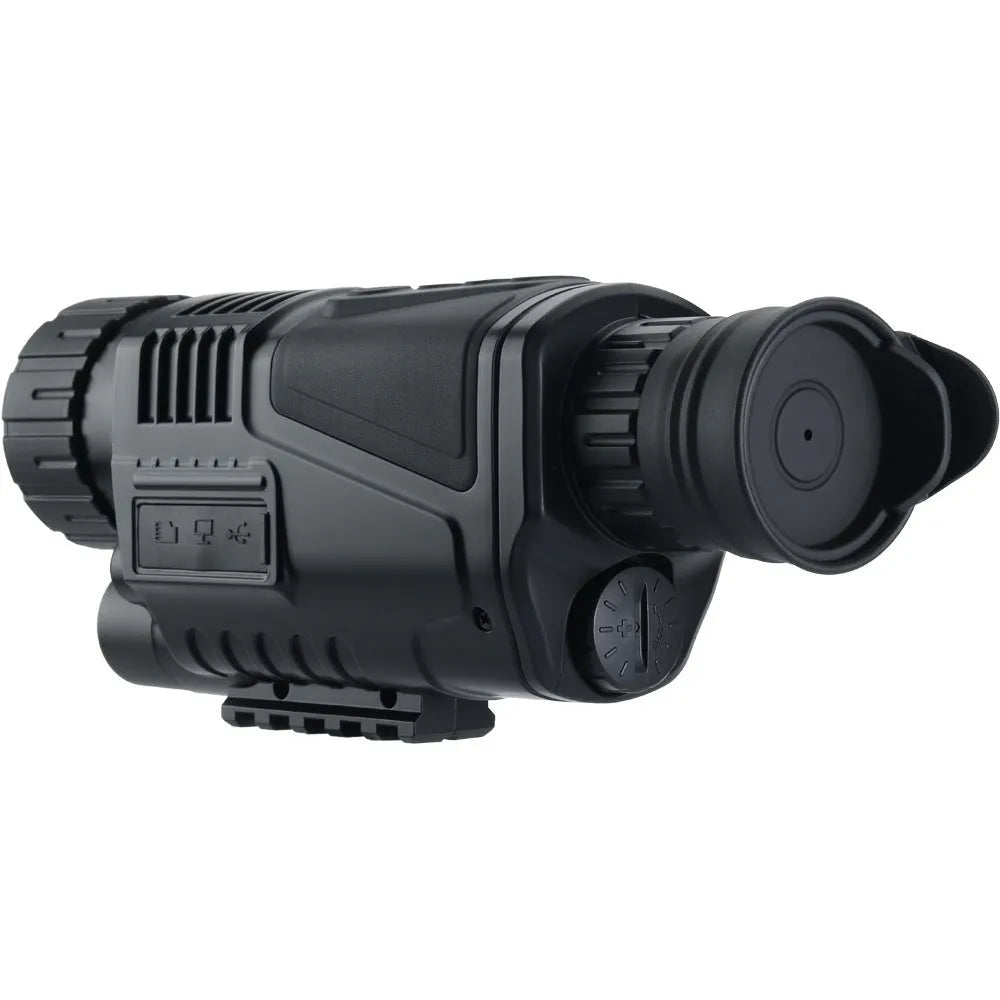 Outdoor high-definition night vision infrared digital telescope with rubber-coated body and 40mm lens for low-light viewing