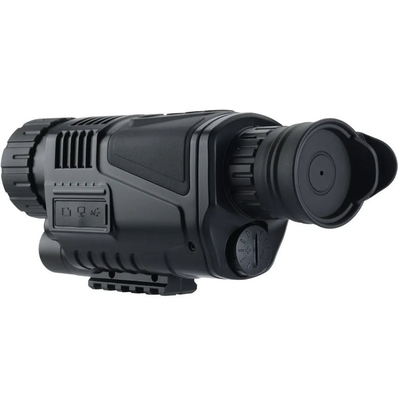 Outdoor High-definition Night Vision Infrared Digital Telescope with 200m low-light viewing, 7.6-degree field angle, and 40mm objective lens for bird watching, hunting, and travel activities
