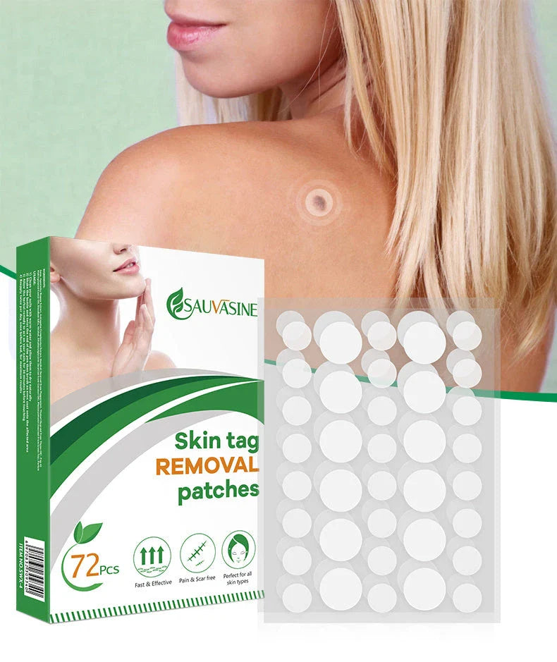 Skin Tag Remover Kit for At-Home Use - Safe and Effective Mole and Wart Removal Tool