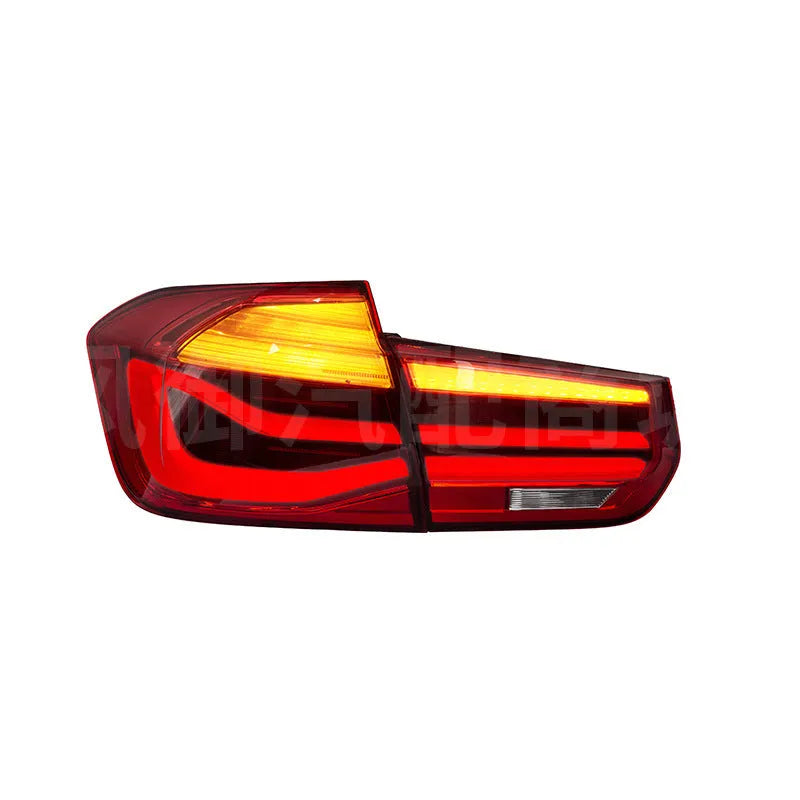 BMW 3 Series modified LED tail light assembly in red or smoked black housing.