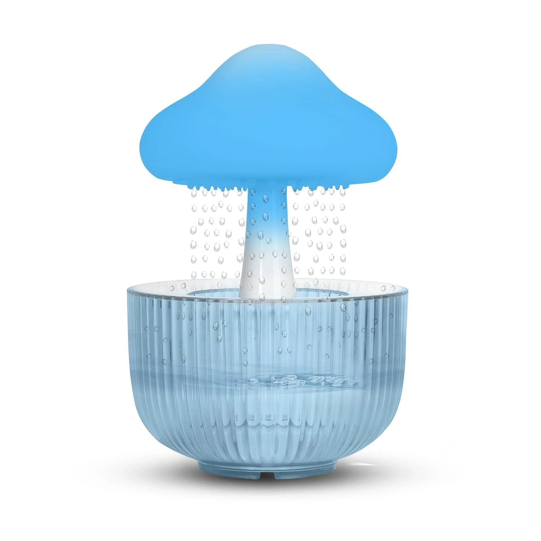 Humidifier with cloud-like mist, ambient lighting, and essential oil aroma for home decor