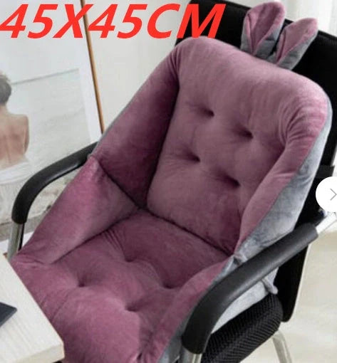 Premium plush seat cushion with quick-rebound technology for exceptional comfort and support