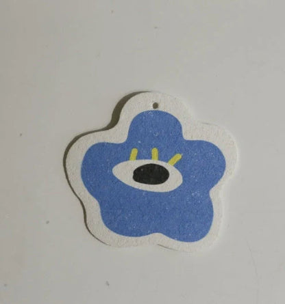 Bamboo fiber dish towel with cartoon patterns for kitchen cleaning