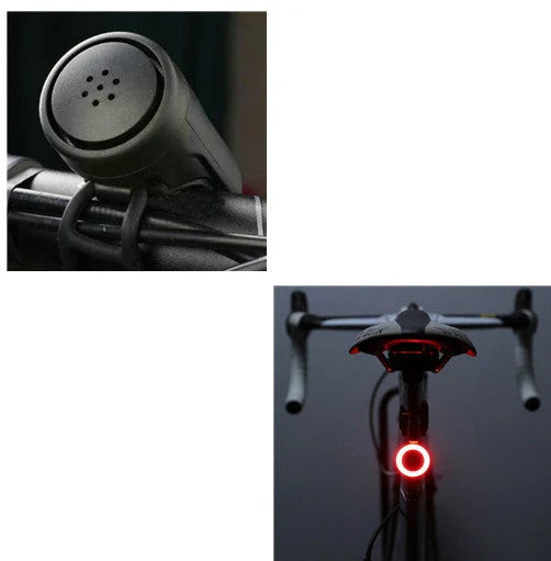 Rechargeable Bicycle Taillight with USB Charging for Enhanced Visibility and Safety
