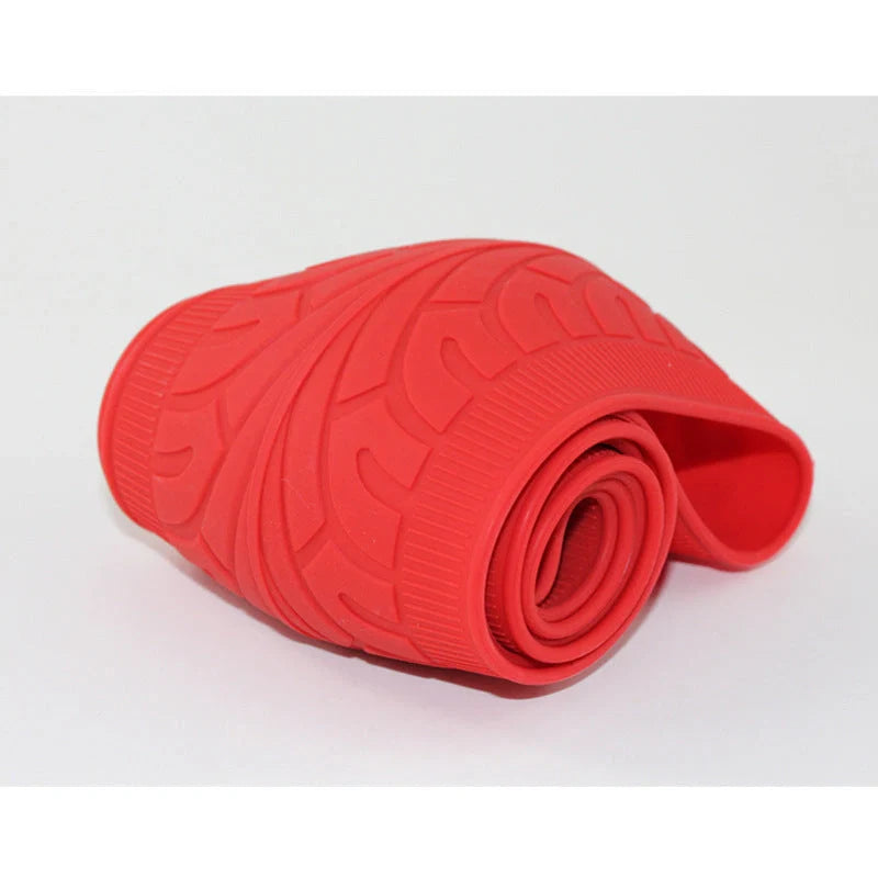 Anjiemei Silicone Steering Wheel Cover in various colors with skid-proof design