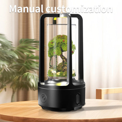 Versatile 2-in-1 Crystal Light Speaker with Bluetooth connectivity and a mesmerizing light display