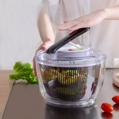 High-speed vegetable and fruit dryer for efficient kitchen prep
