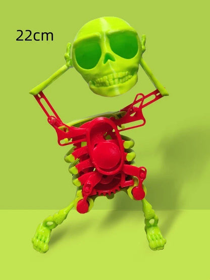 Customizable 3D Skull Desk Toy - Unique Gothic-Inspired Office Accessory for Stress Relief
