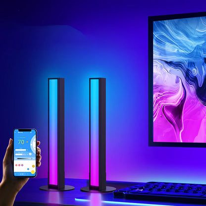 25.5cm RGB ambient light bars with Bluetooth and WiFi connectivity producing 470 lumens