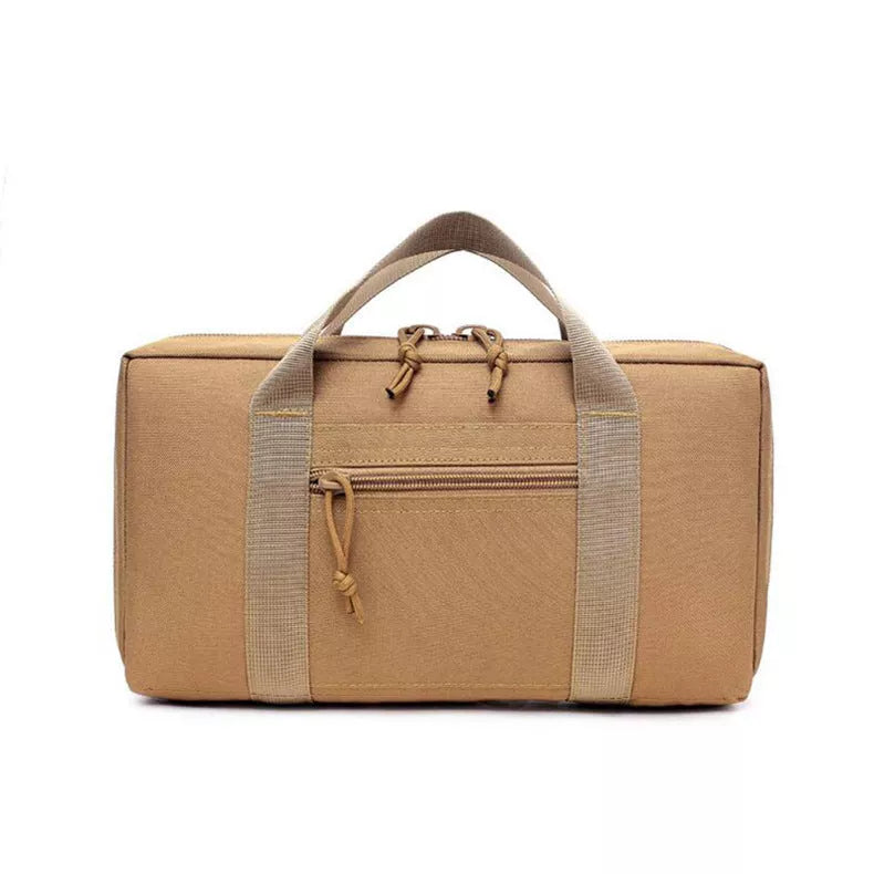 15-inch Tactical Gun Storage Bag with thick webbing for secure firearm transportation