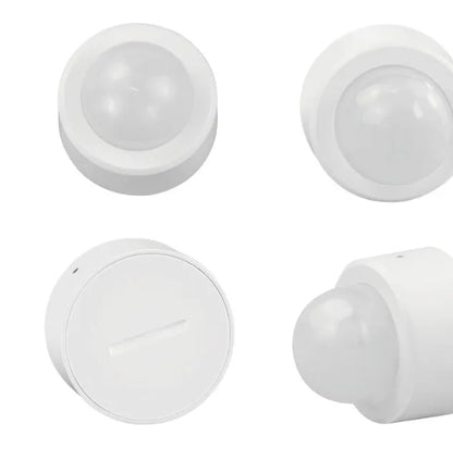 White wireless infrared body sensor with ZigBee3.0 connectivity for home security