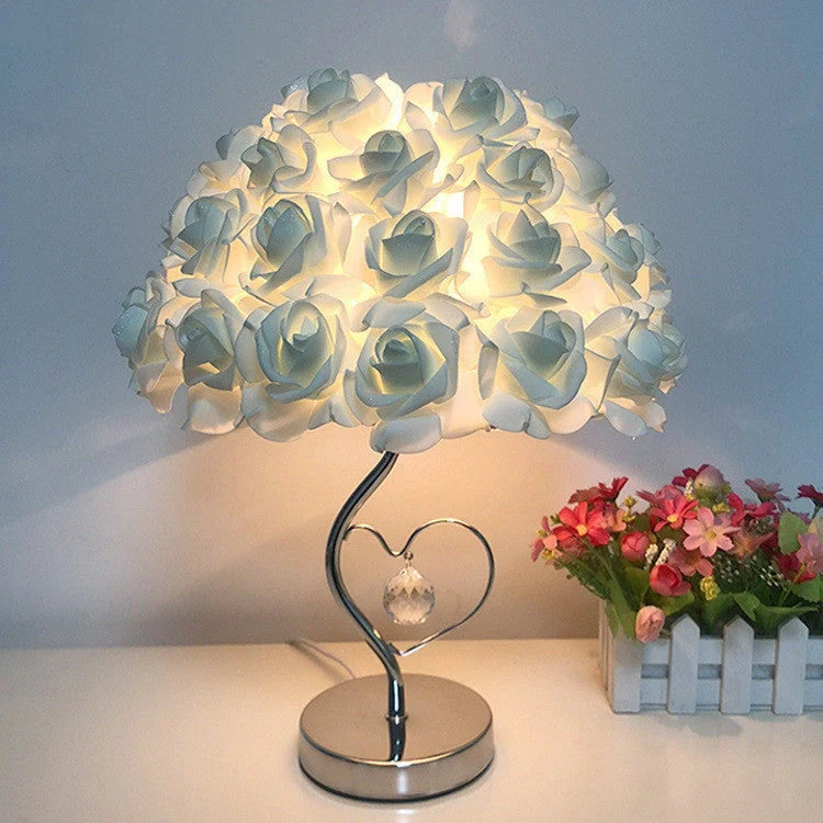220V Wedding Decoration Lamp with Creative Roses Flower Design for romantic home lighting