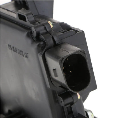 Black Volkswagen Golf 4 and Passat B5 door lock block actuator for left doors.