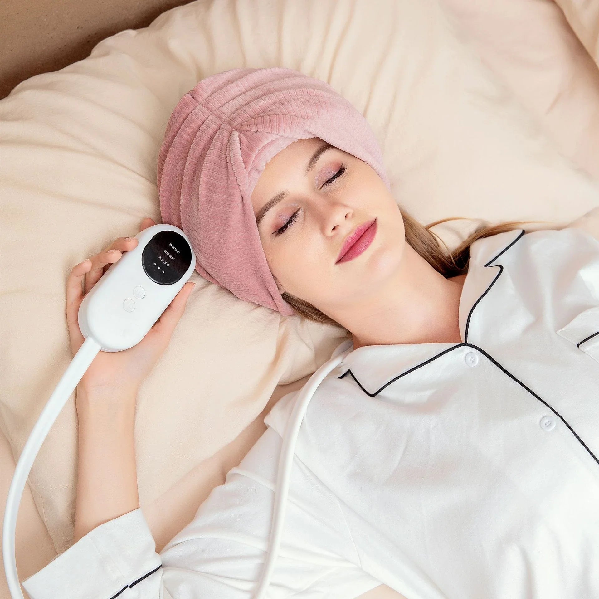 Scalp Massage Head Massager with air pressure technology, providing a relaxing and rejuvenating massage experience