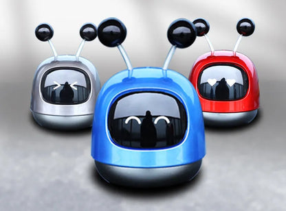 Robot car vent air freshener aromatherapy diffuser with 40ml gel fragrance