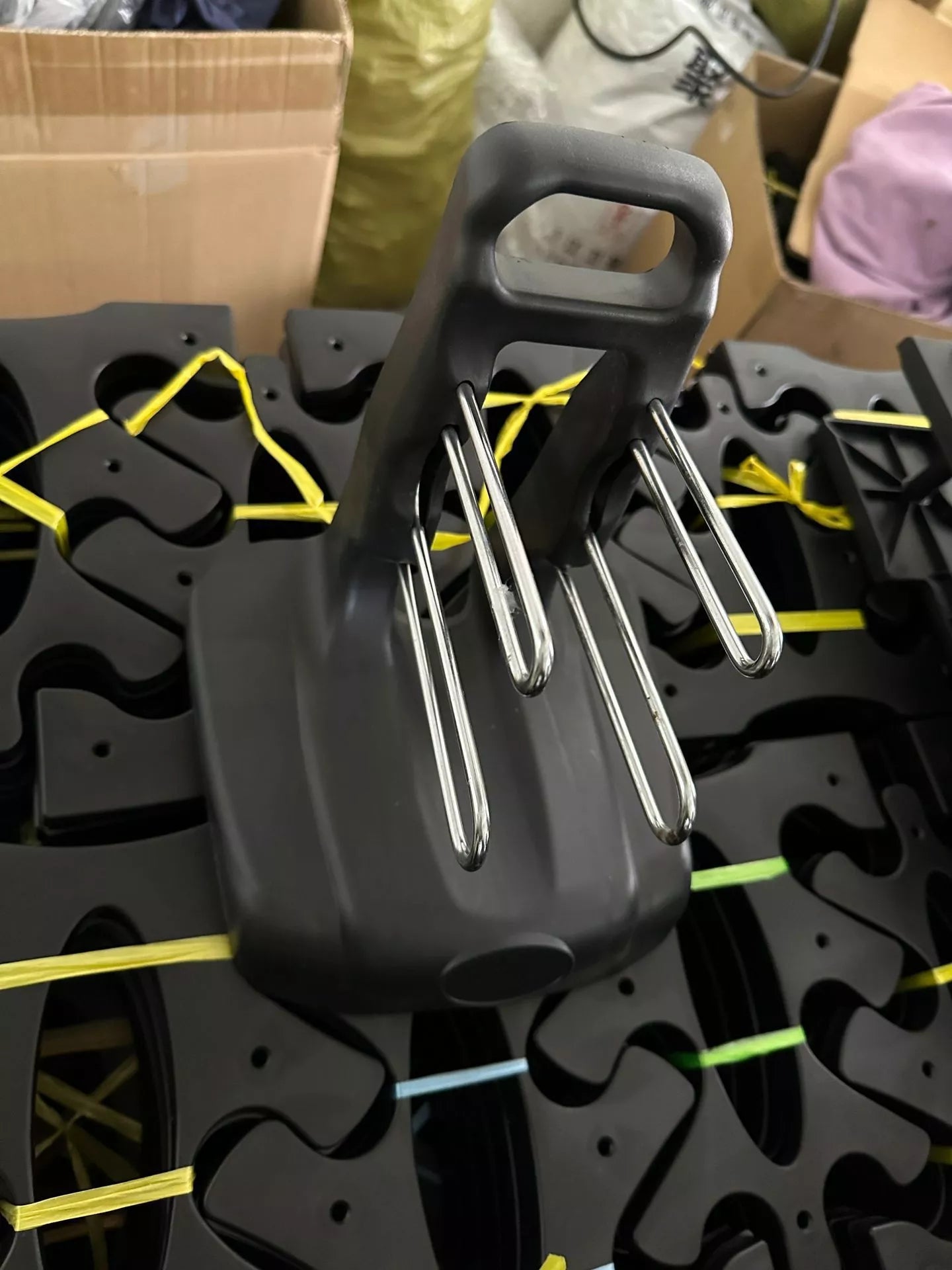 PVC Fitness Dumbbell Rack Holder for home gym organization