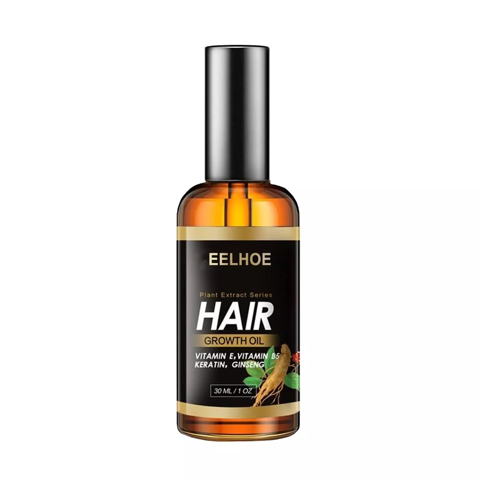 EELHOE Herb Hair Essential Oil bottle for hair strengthening and reducing loss