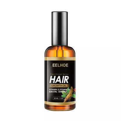 EELHOE Herb Hair Essential Oil bottle for hair strengthening and reducing loss