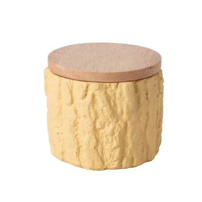 Handmade cement pet memorial casket for cremation ashes in six colour options