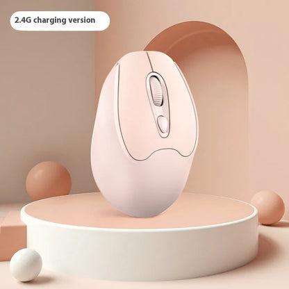Dual-mode Bluetooth wireless mouse in multiple colours with quiet click operation